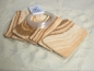 4x Pflanzplatten mamoriert braun-weiß ca.7x4,5cm mit Befestigung
